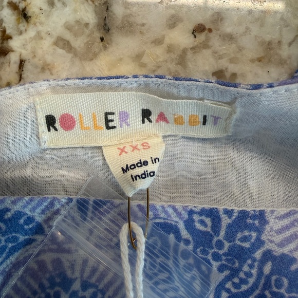 Roller Rabbit Jemina Alicia Dress In Lavendar Size XXs - Picture 7 of 8